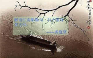 只今惟有西江月下一句