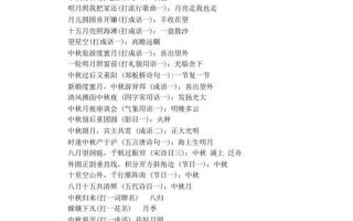 十五的月亮打一个成语是什么