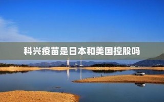 科兴疫苗是日本和美国控股吗
