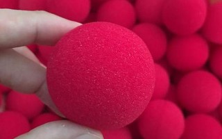 红色海绵球是什么意思