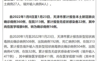 天津疫情的最新情况