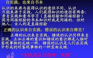 实践出真知的意思