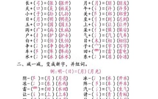 云加偏旁组成新字