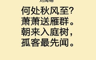秋风引古诗的意思