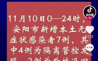 安阳市疫情最新消息