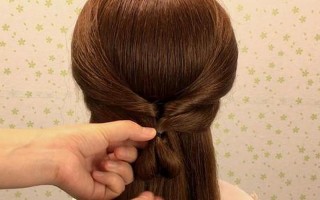 怎么盘头发好看视频