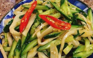 用杏鲍菇当和黄瓜哪个好