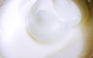 打蛋清一直是泡沫