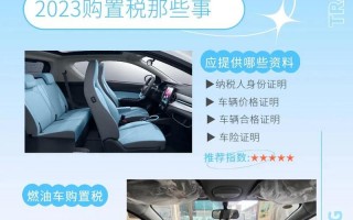 购置税2023年还有减免吗