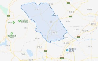 石家庄行唐县地图