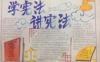 宪法在我心中手抄报内容