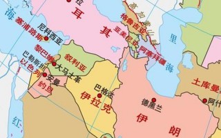 叙利亚地理位置图