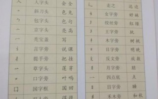 放的偏旁是攵叫做什么