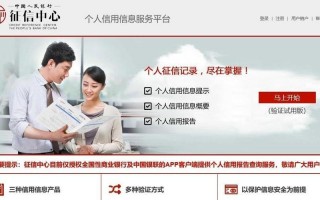 个人信用查询系统