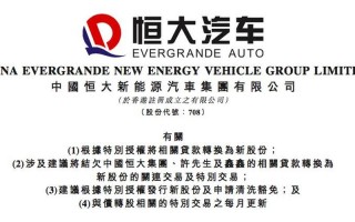 恒大集团最新信息