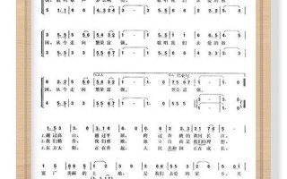 歌曲歌唱祖国歌词