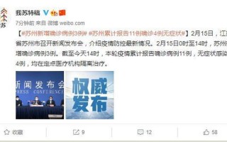 江苏苏州疫情最新消息今天