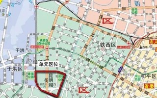 鞍山市铁西区地图
