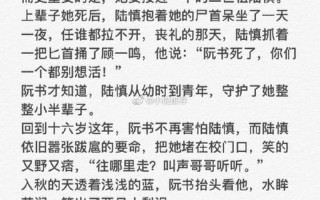 小说推荐言情甜宠文有肉长篇