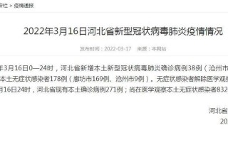 廊坊疫情最新消息今天