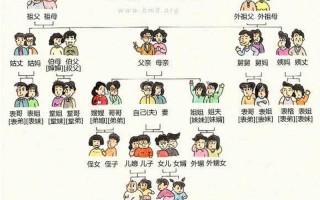 中国亲戚关系图表