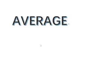 average是什么意思