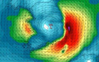 九号台风美莎克生成