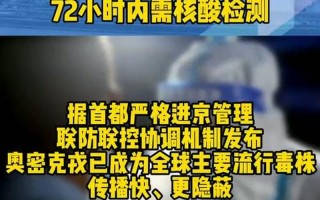 北京要求进返京人员抵京后72小时内核酸检测