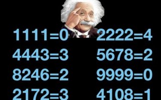 爱因斯坦智商测试题