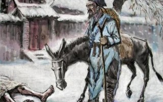 路有冻死骨的上一句