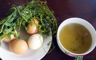 地菜煮鸡蛋的功效
