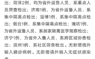 泰安市疫情最新消息