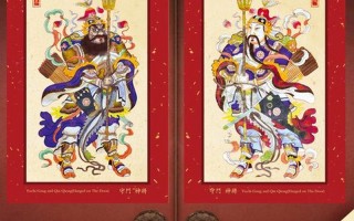 门神怎么贴才正确图片