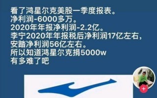 鸿星尔克市值多少亿