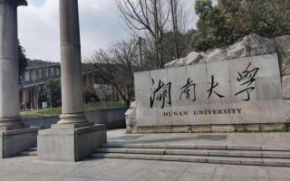湖南大学各专业排名(湖南大学的王牌专业排名)