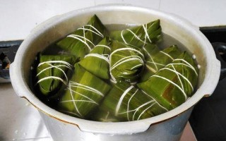 刚包的粽子要煮多久
