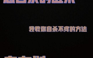 又快又不疼的死亡 *** 