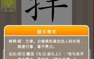 提手旁一个上一个下