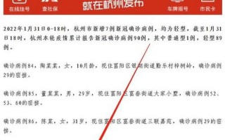杭州疫情的最新情况