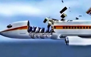 波音客机存在裂缝