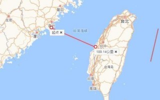 台湾海峡宽度多少公里