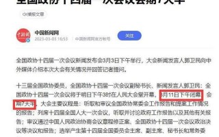 两会2023年几月几号