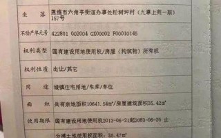 不动产权证书号码