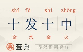 百发百中的近义词是什么