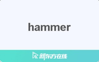 hammer是什么意思