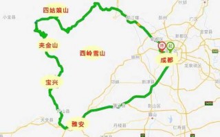 四川自驾游路线查询